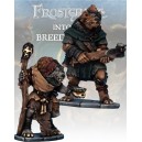 Frostgrave : Gnoll Apothecary & Marksman (2)