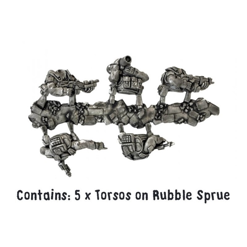 NFT.2 Near Future Infantry torso sprue (5)