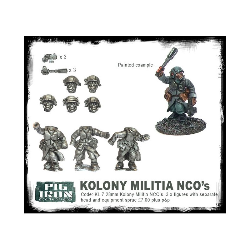 KL.7 Kolony Militia NCO Pack (3)