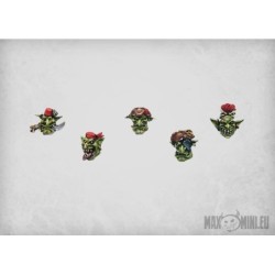 Goblin Pirate Heads (10)