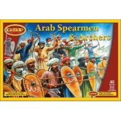 Lanciers  et archers arabes...