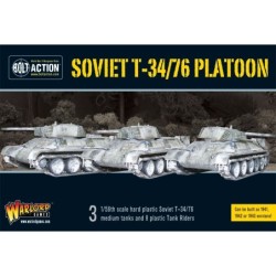 Soviet T-34/76Platoon (3+8)