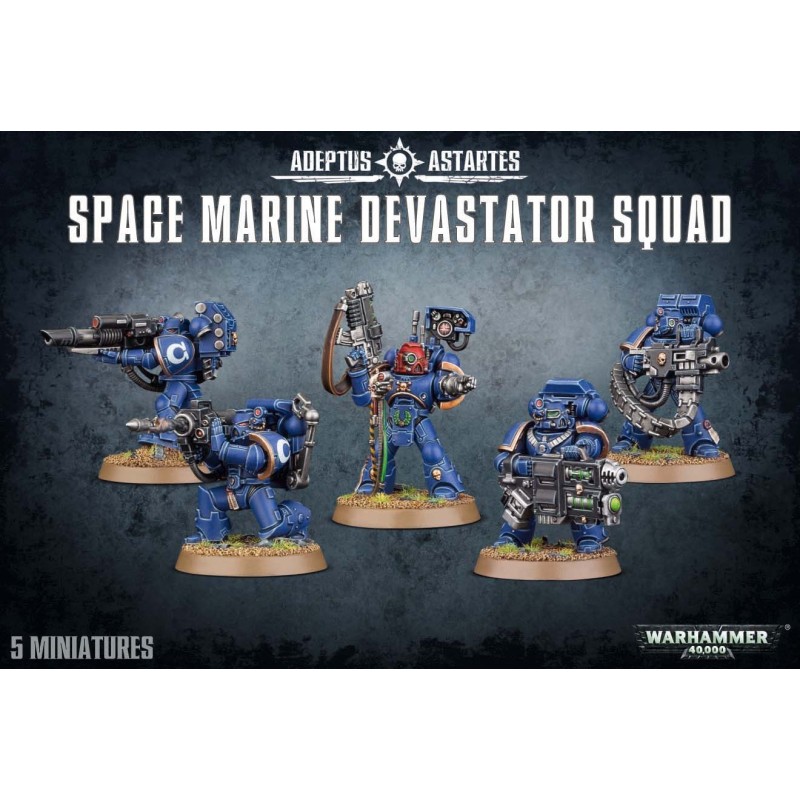 Escouade Devastator Space Marine (5)