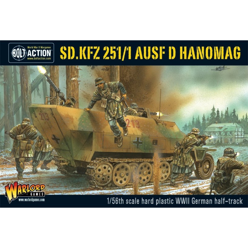 Sdkfz 251/1 ausf D Half Track Hanomag (1)