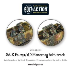 Sdkfz 251/1 ausf D Half Track Hanomag (1)