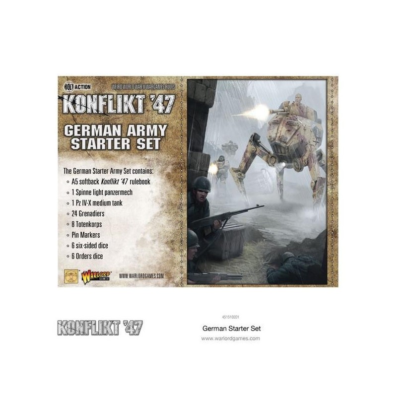 Konflikt 47 - German Army Starter Set (32+2)