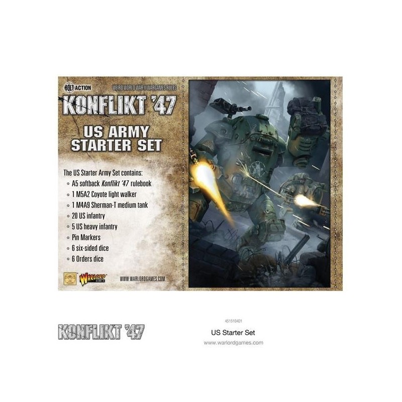 Konflikt 47 - US Army Starter Set (25+2)