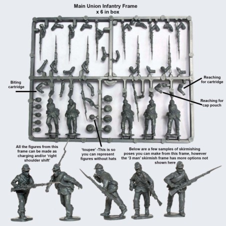 Infanterie Nordiste en tirailleurs guerre de sécession (38)