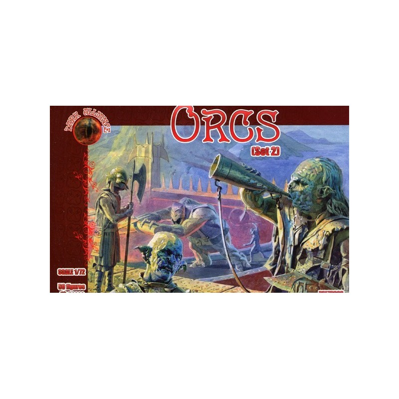 Dark Alliance Orcs set 2 1/72(50)