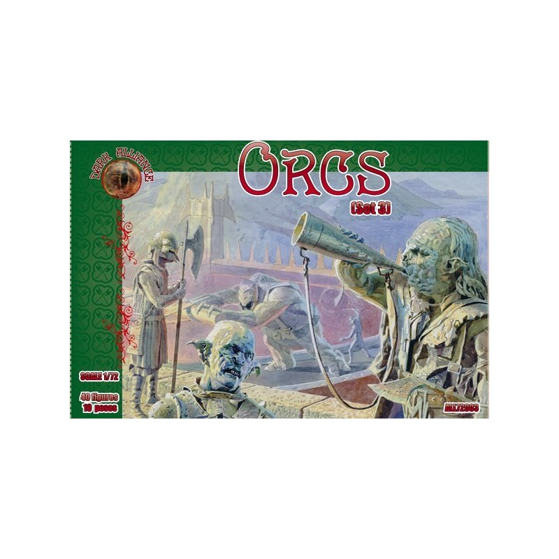 Dark Alliance Orcs set 3 1/72(40)