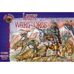 Dark Alliance Light Warg Orcs set 1 1/72(12)