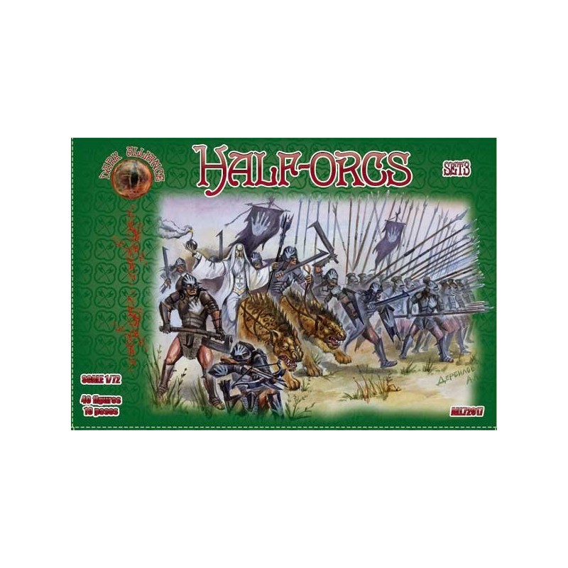 Dark Alliance Half-Orcs set 3 1/72(40)