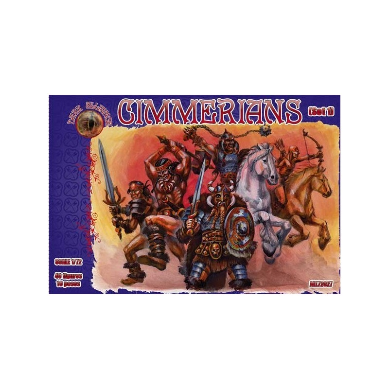 Dark Alliance Cimmerians set 1 1/72(40)