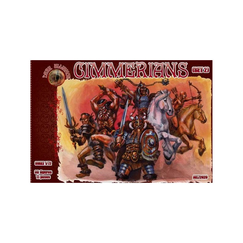 Dark Alliance Cimmerians set 2 1/72(33)