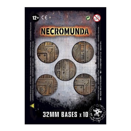 Socles ronds Necromunda 32mm (10)