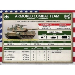 USA M1 Abrams Tank Platoon 15mm (5)