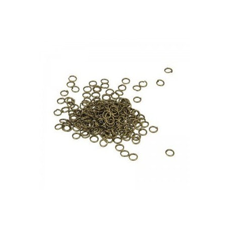 anneau 5mm laiton 30g