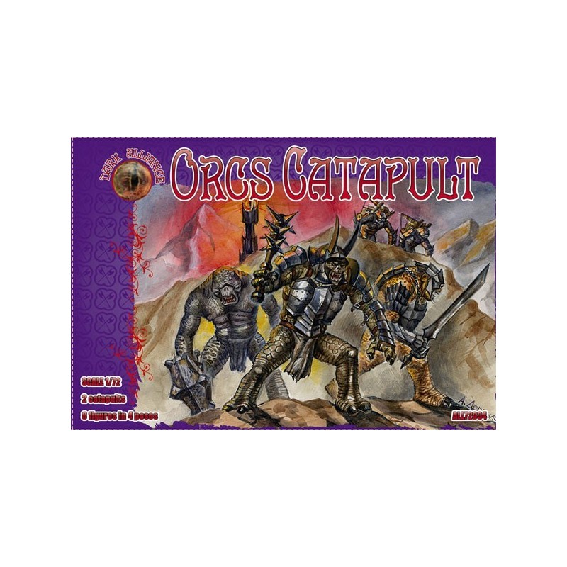 Dark Alliance Orcs catapult 1/72(2)