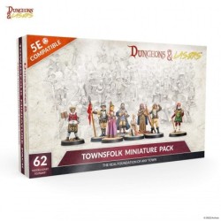 Townsfolk Minature Pack (62)