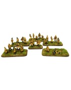 figurines de la seconde guerre mondiale en 15mm, échelle 1/100